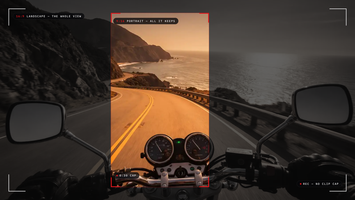 camera glasses portrait vs landscape