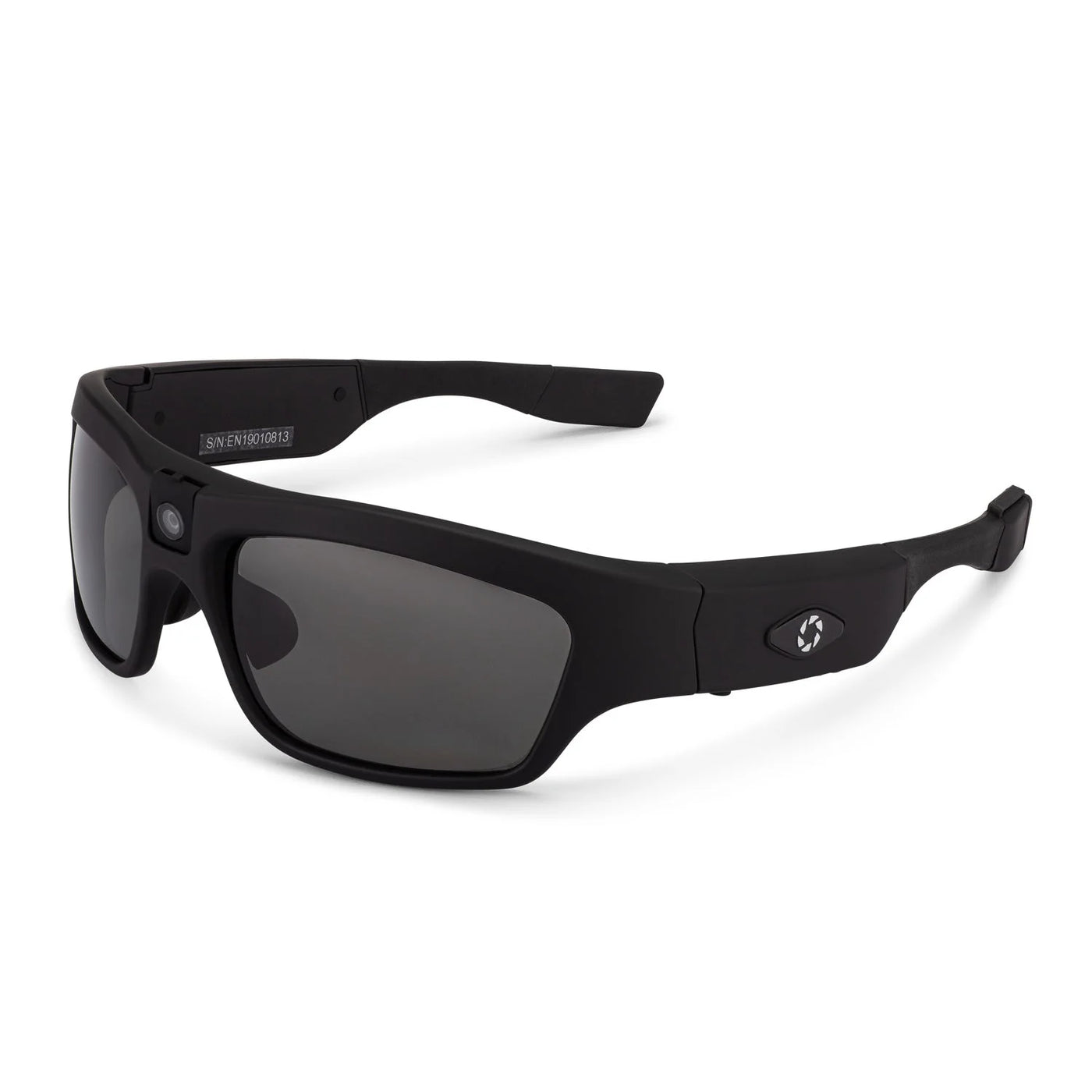 iVUE Denali camera glasses alternate side view, lightweight Grilamid TR90 frame