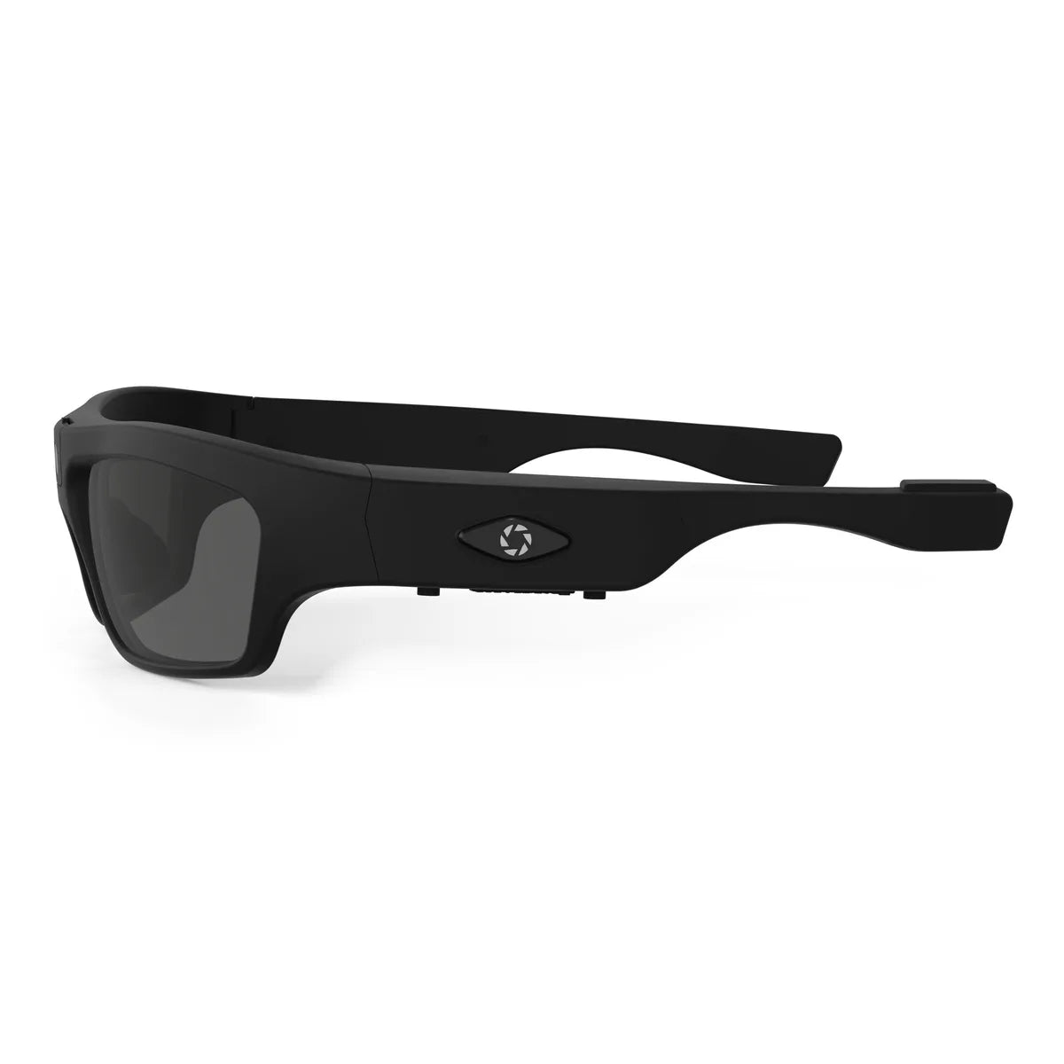 Denali camera glasses, side profile at eye level