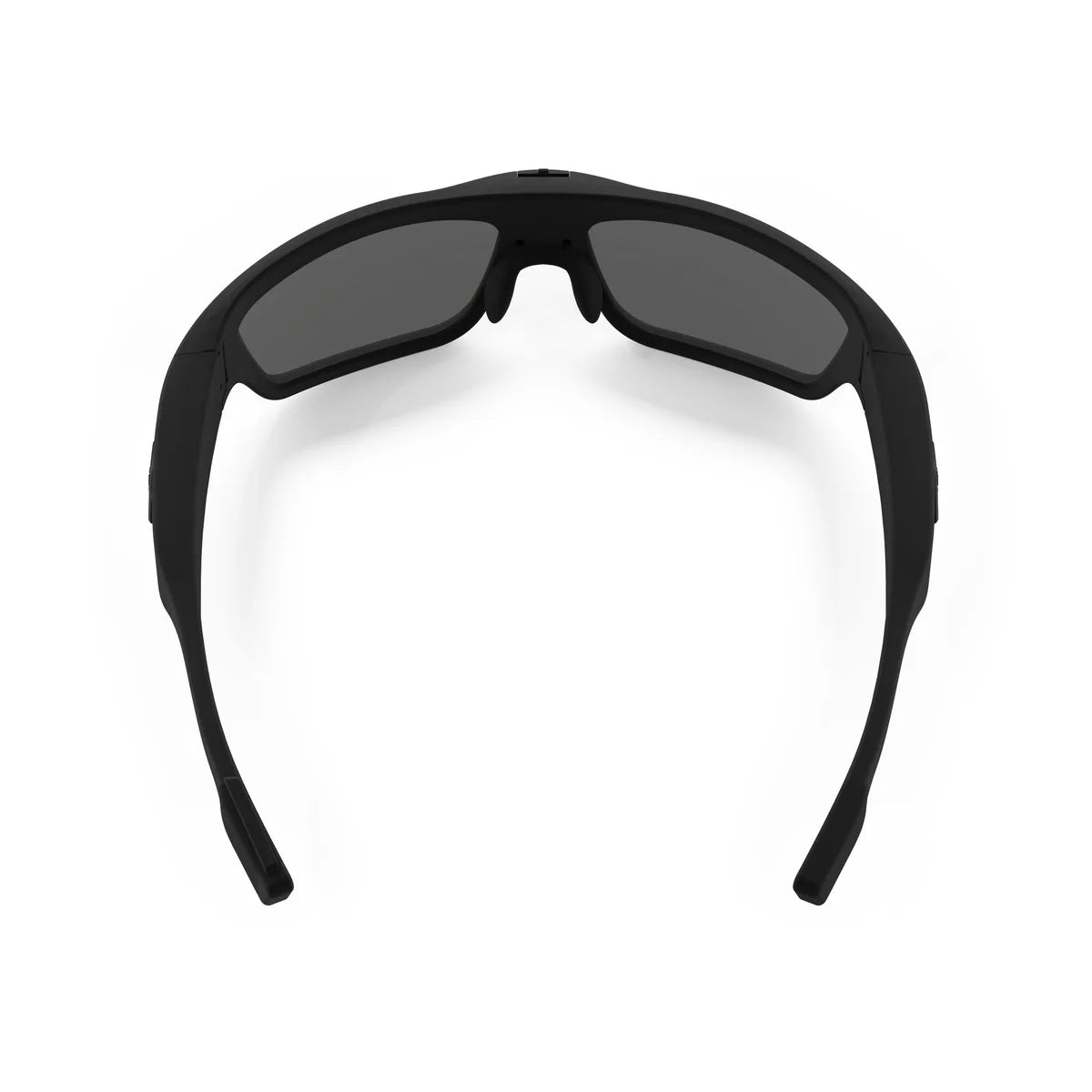 Denali camera glasses, top view with the arms open