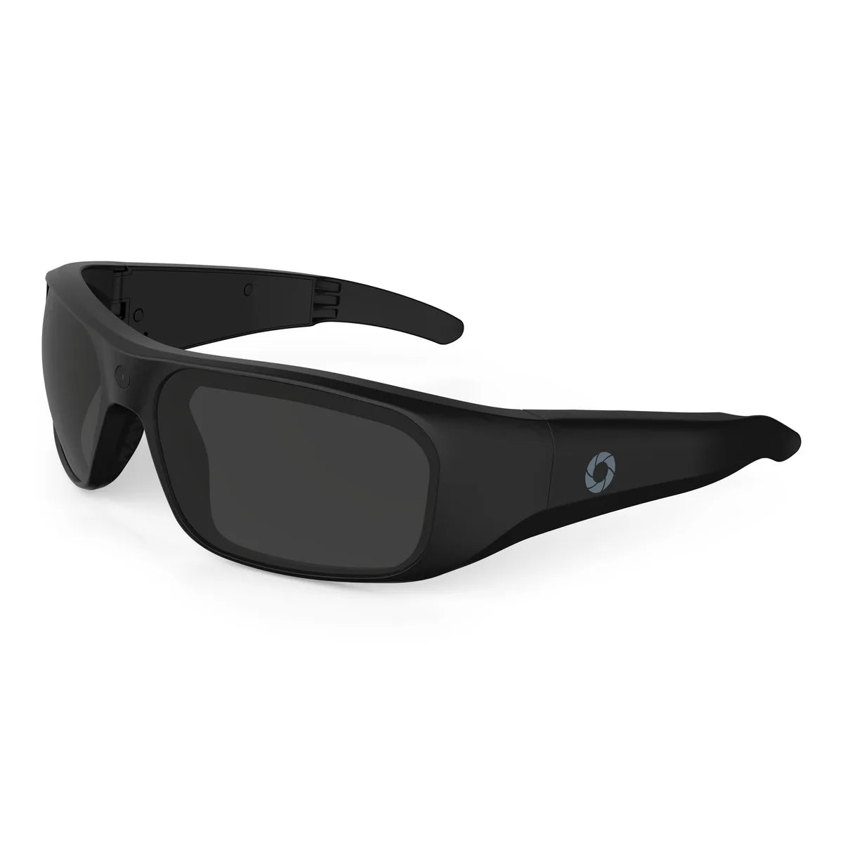 iVUE Vista camera glasses, rear three-quarter view